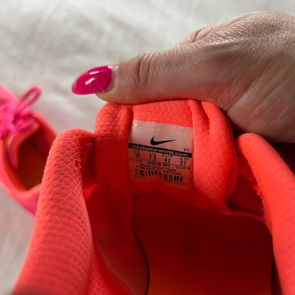 Woman’s Nike Dual Fusion X2 Pink Size 10 Almost New - Picture 9 of 9